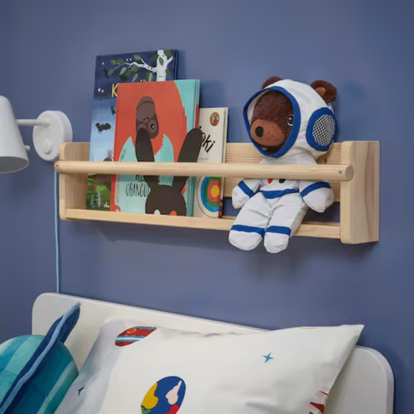 IKEA AFSTONPARV Spft Toy With Astronaut Suit, Bear, 11" (705.515.45) NEW - Picture 3 of 7